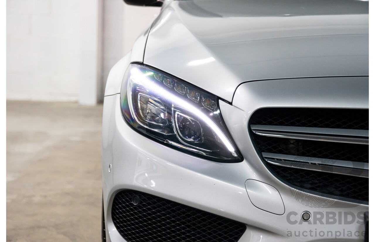 10/2015 Mercedes-Benz C250 AMG Line 205 4d Wagon Iridium Silver Metallic Turbo 2.0L