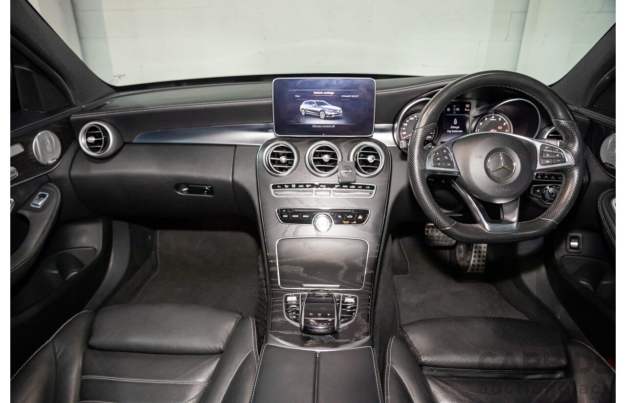 10/2015 Mercedes-Benz C250 AMG Line 205 4d Wagon Iridium Silver Metallic Turbo 2.0L