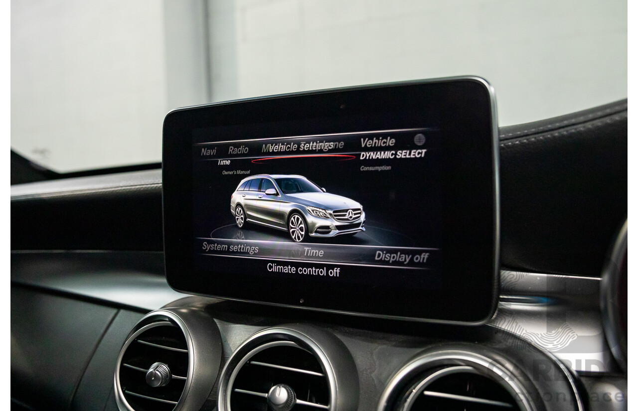 10/2015 Mercedes-Benz C250 AMG Line 205 4d Wagon Iridium Silver Metallic Turbo 2.0L