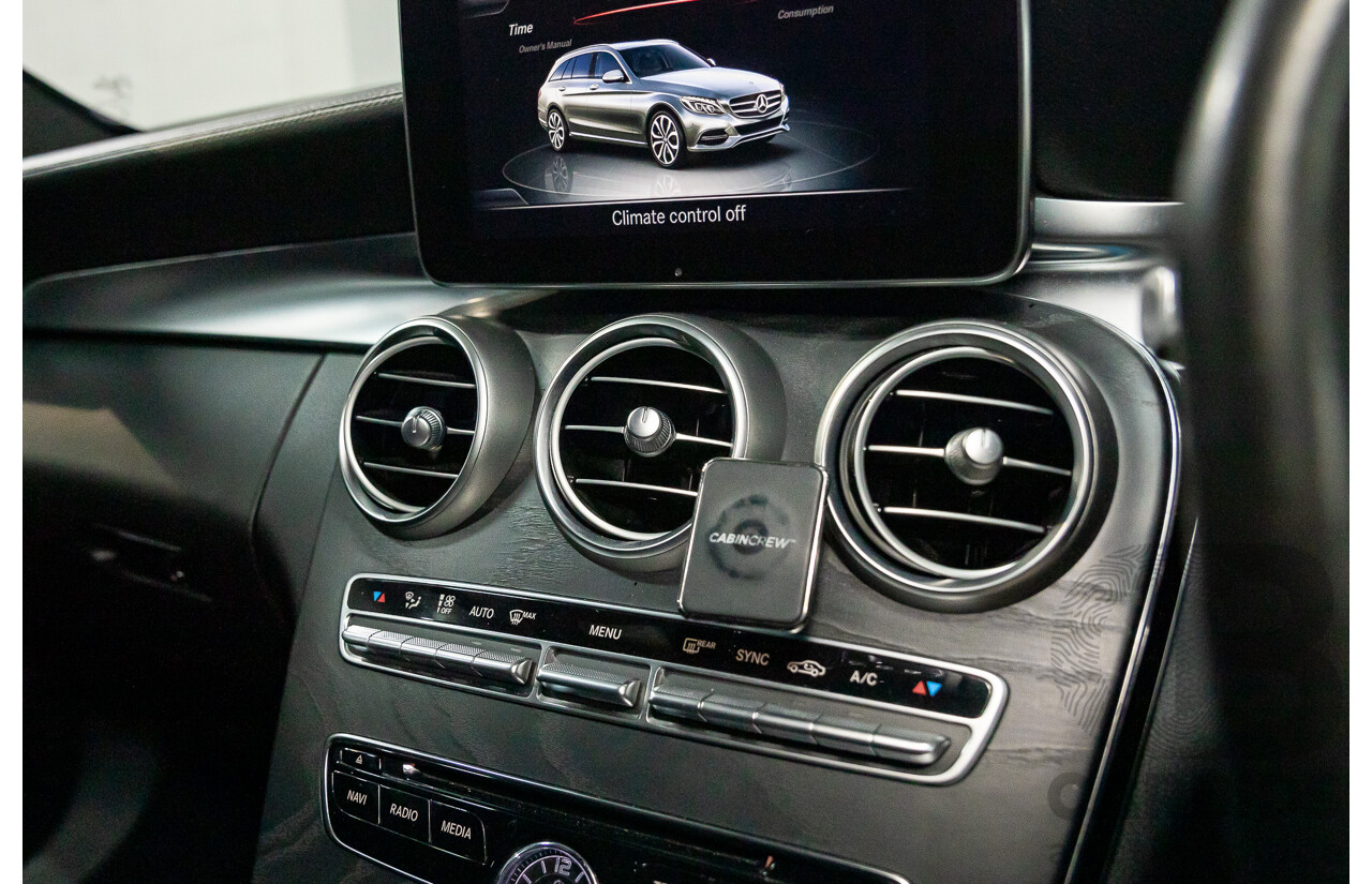 10/2015 Mercedes-Benz C250 AMG Line 205 4d Wagon Iridium Silver Metallic Turbo 2.0L