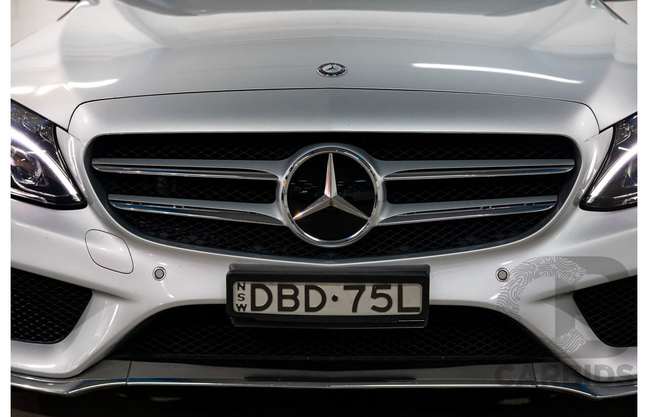 10/2015 Mercedes-Benz C250 AMG Line 205 4d Wagon Iridium Silver Metallic Turbo 2.0L