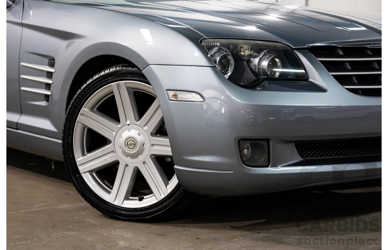 8/2004 Chrysler Crossfire Roadster ZH 2d Convertible Sapphire Silver Metallic V6 3.2L
