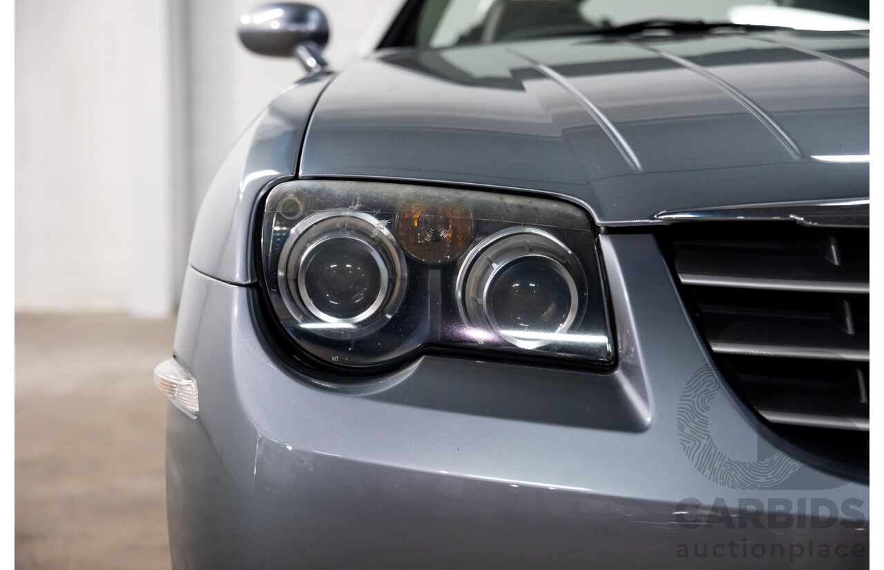 8/2004 Chrysler Crossfire Roadster ZH 2d Convertible Sapphire Silver Metallic V6 3.2L