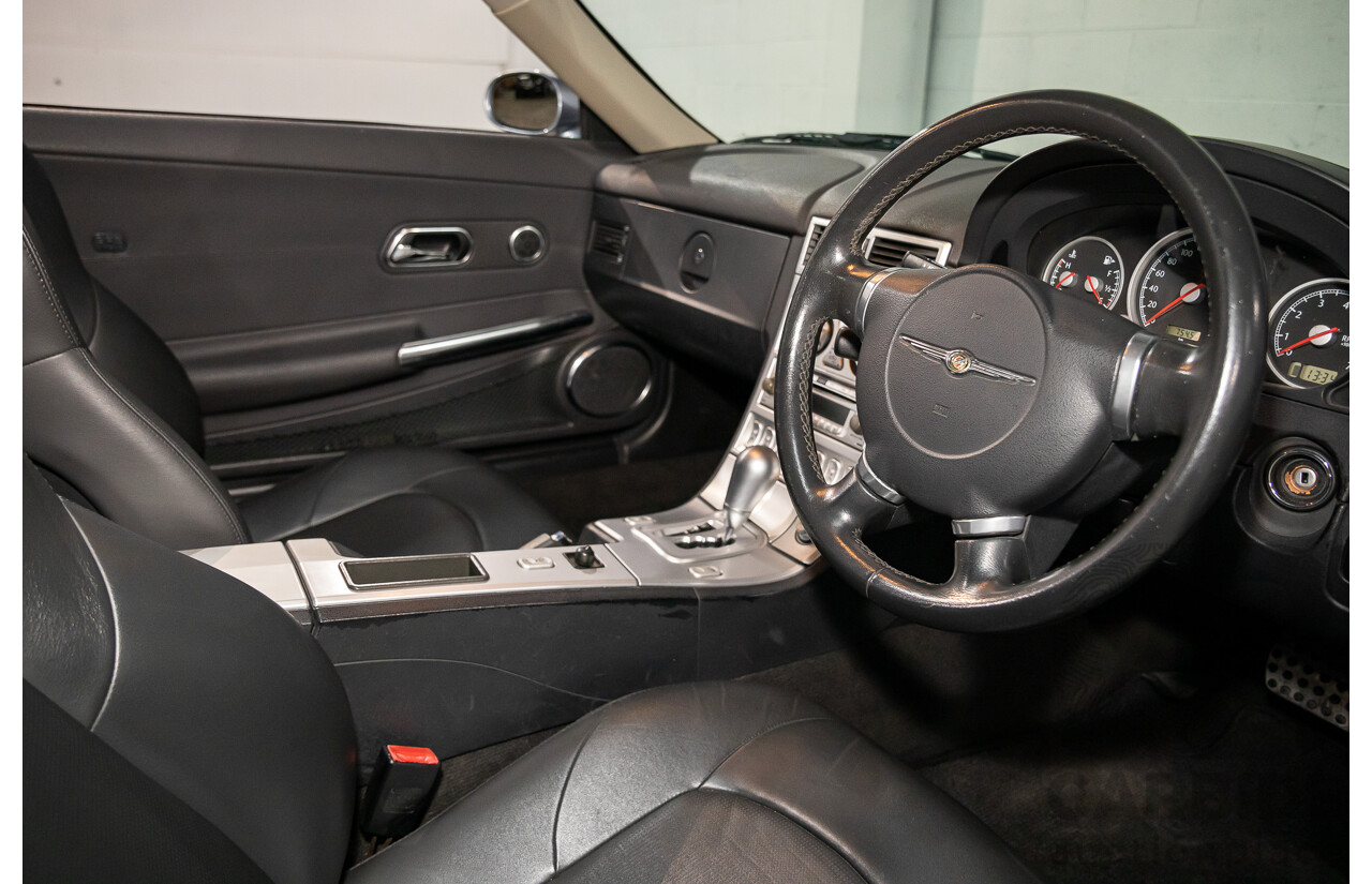 8/2004 Chrysler Crossfire Roadster ZH 2d Convertible Sapphire Silver Metallic V6 3.2L