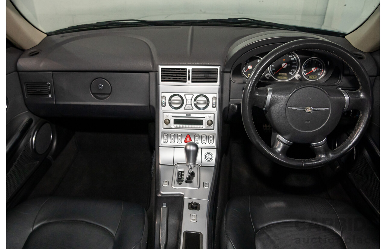 8/2004 Chrysler Crossfire Roadster ZH 2d Convertible Sapphire Silver Metallic V6 3.2L