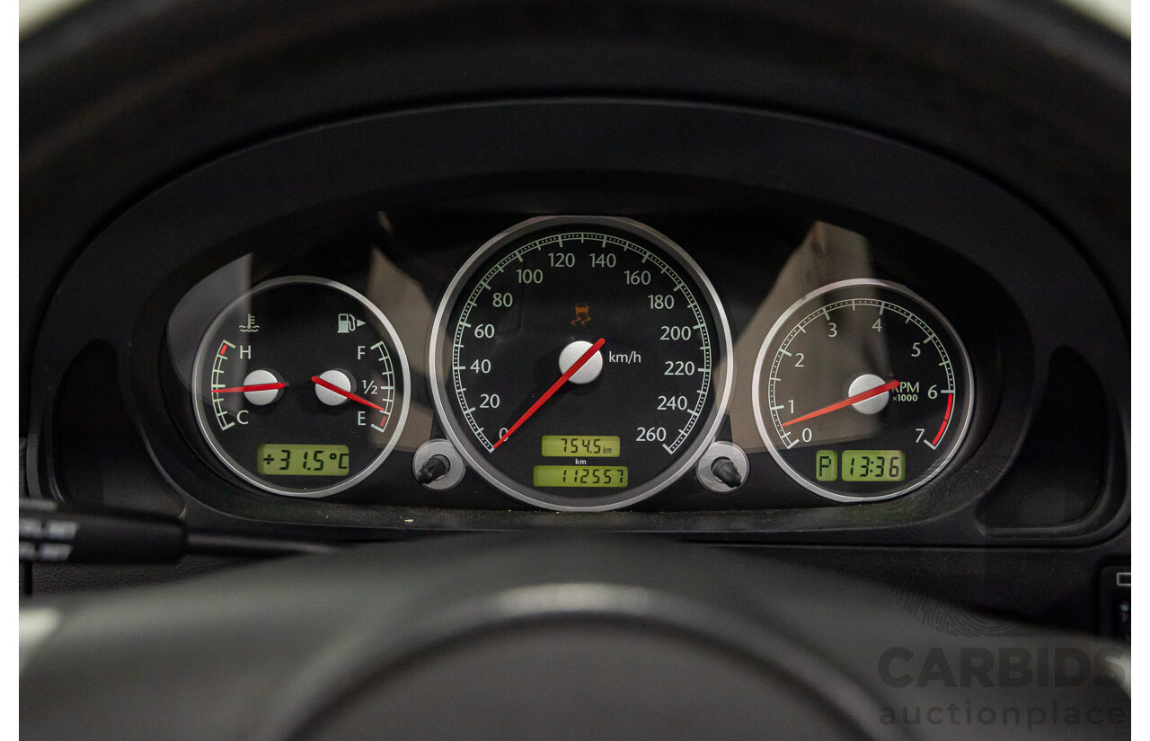 8/2004 Chrysler Crossfire Roadster ZH 2d Convertible Sapphire Silver Metallic V6 3.2L