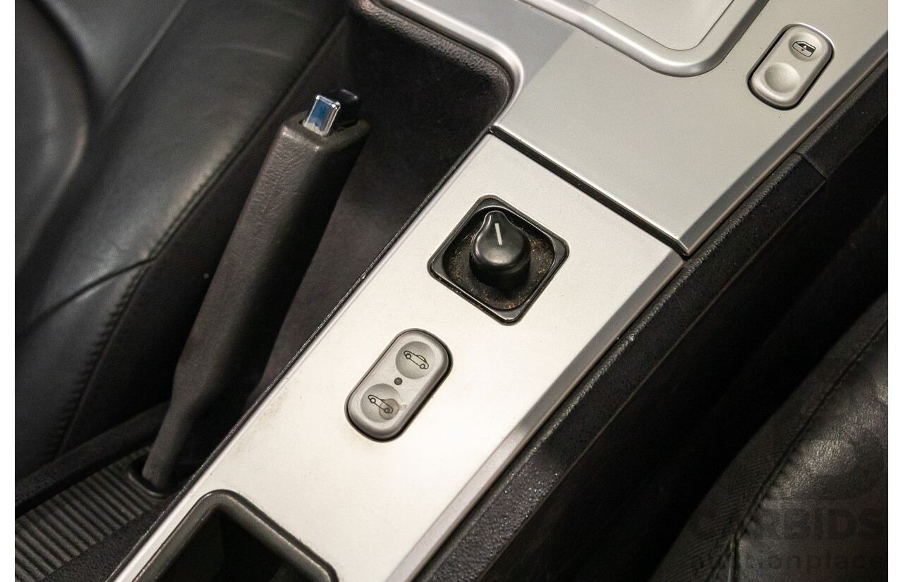 8/2004 Chrysler Crossfire Roadster ZH 2d Convertible Sapphire Silver Metallic V6 3.2L