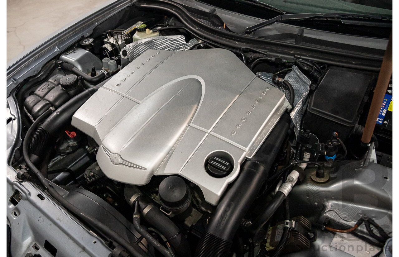 8/2004 Chrysler Crossfire Roadster ZH 2d Convertible Sapphire Silver Metallic V6 3.2L