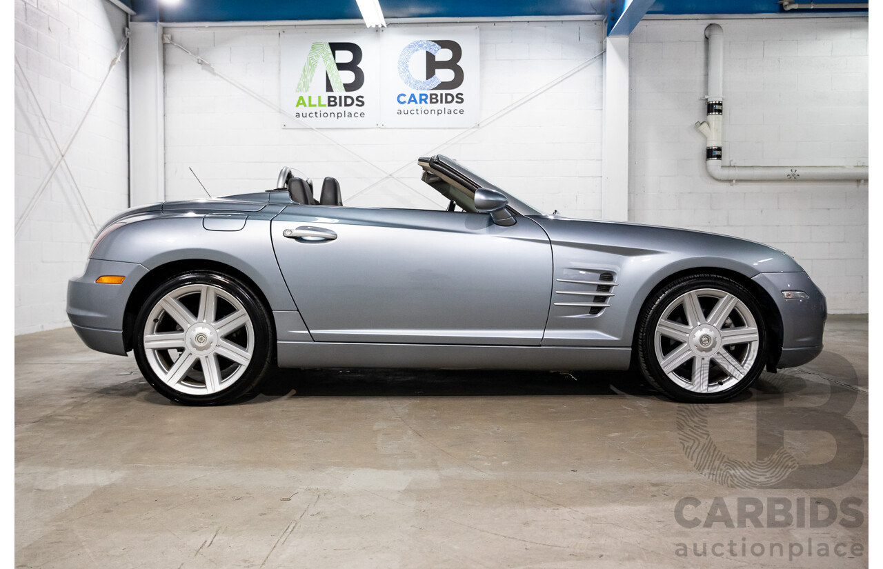 8/2004 Chrysler Crossfire Roadster ZH 2d Convertible Sapphire Silver Metallic V6 3.2L