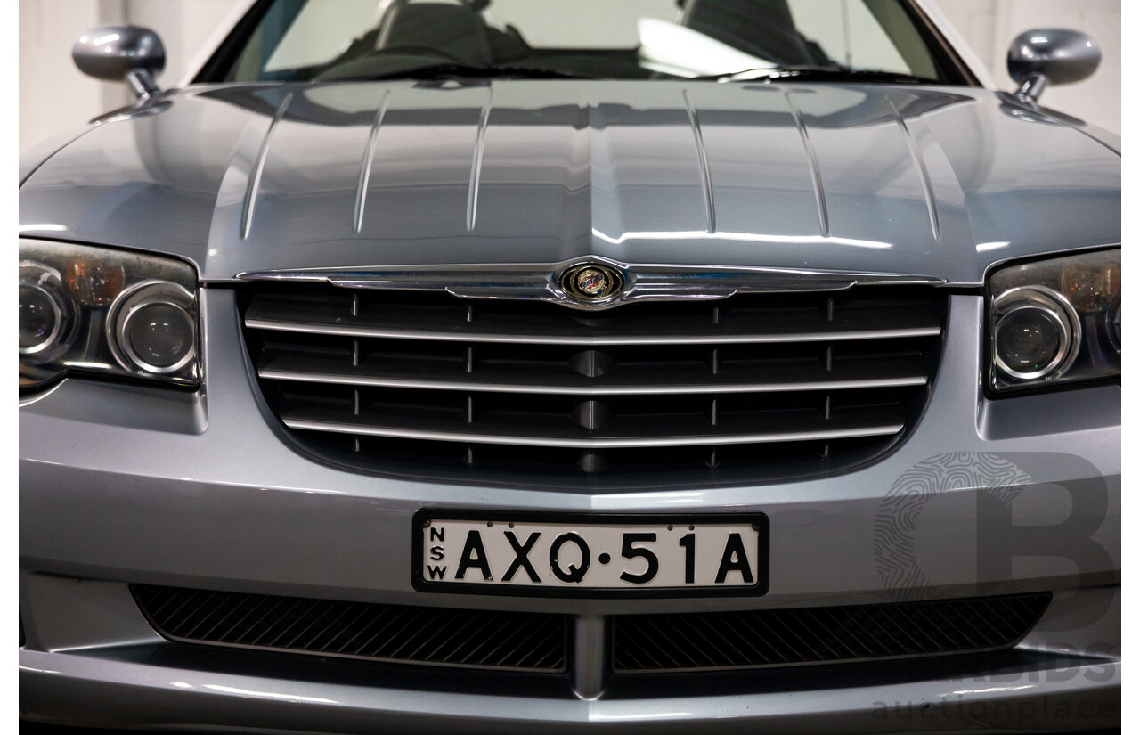 8/2004 Chrysler Crossfire Roadster ZH 2d Convertible Sapphire Silver Metallic V6 3.2L