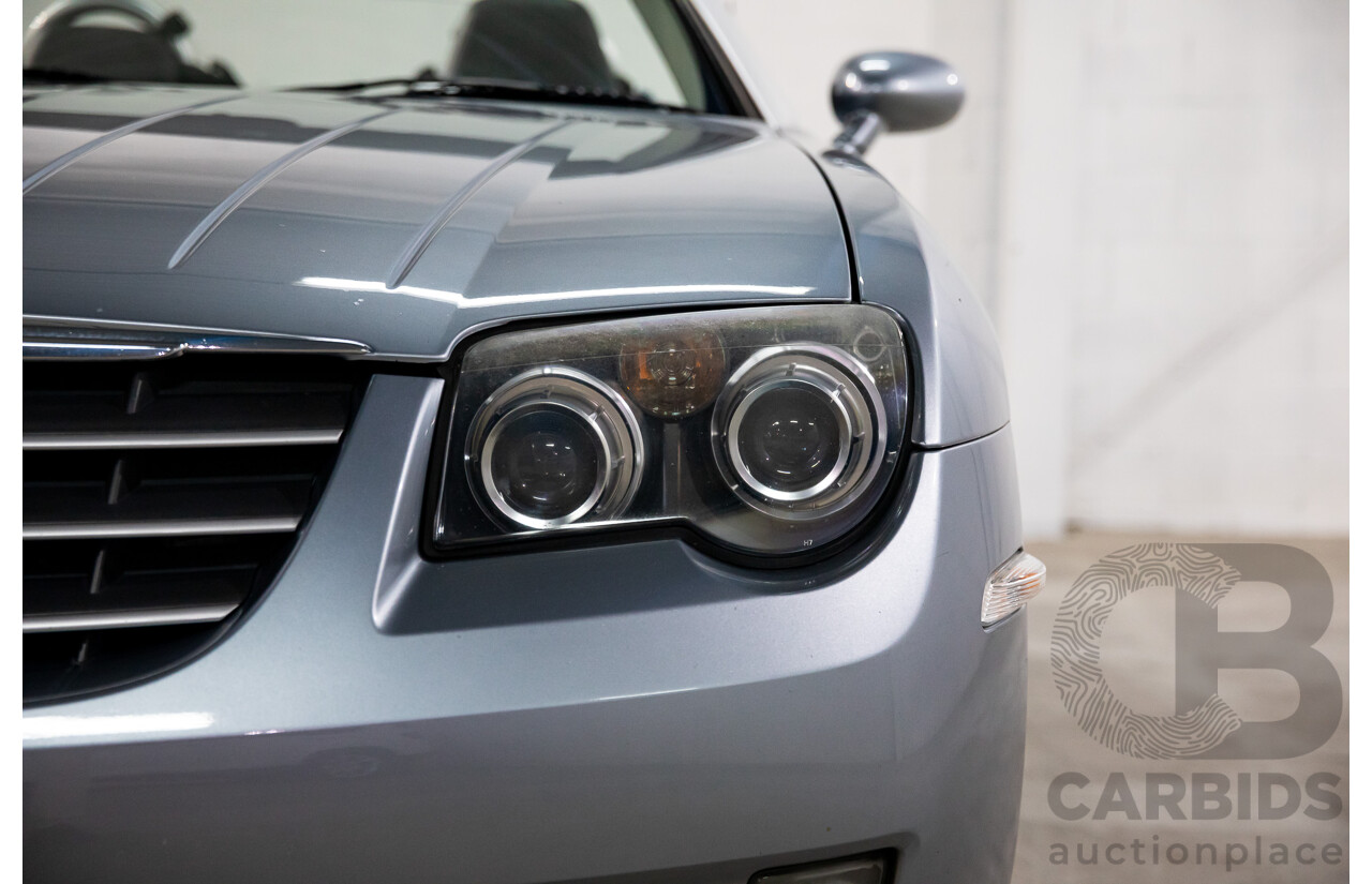 8/2004 Chrysler Crossfire Roadster ZH 2d Convertible Sapphire Silver Metallic V6 3.2L