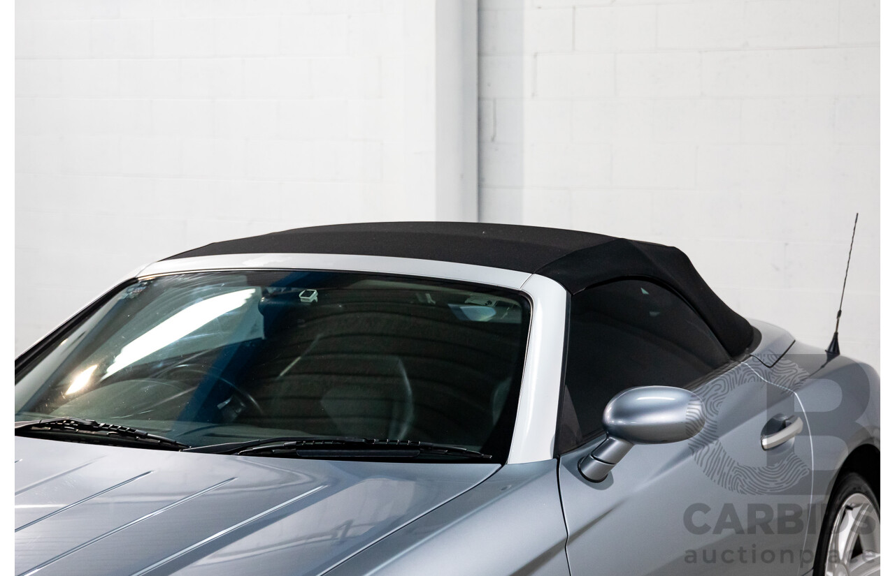 8/2004 Chrysler Crossfire Roadster ZH 2d Convertible Sapphire Silver Metallic V6 3.2L