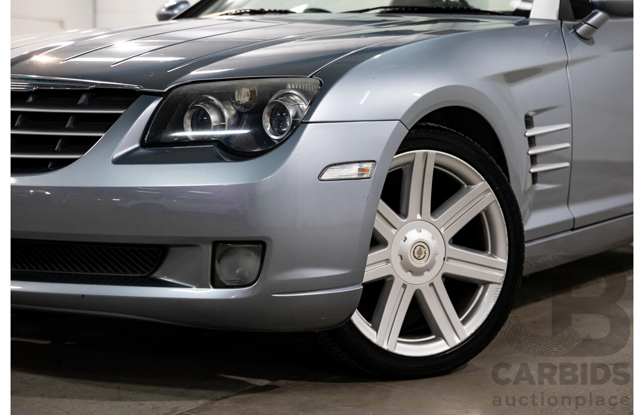 8/2004 Chrysler Crossfire Roadster ZH 2d Convertible Sapphire Silver Metallic V6 3.2L