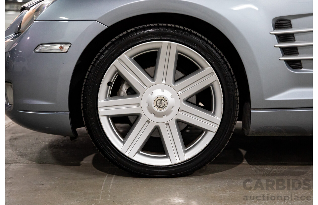 8/2004 Chrysler Crossfire Roadster ZH 2d Convertible Sapphire Silver Metallic V6 3.2L