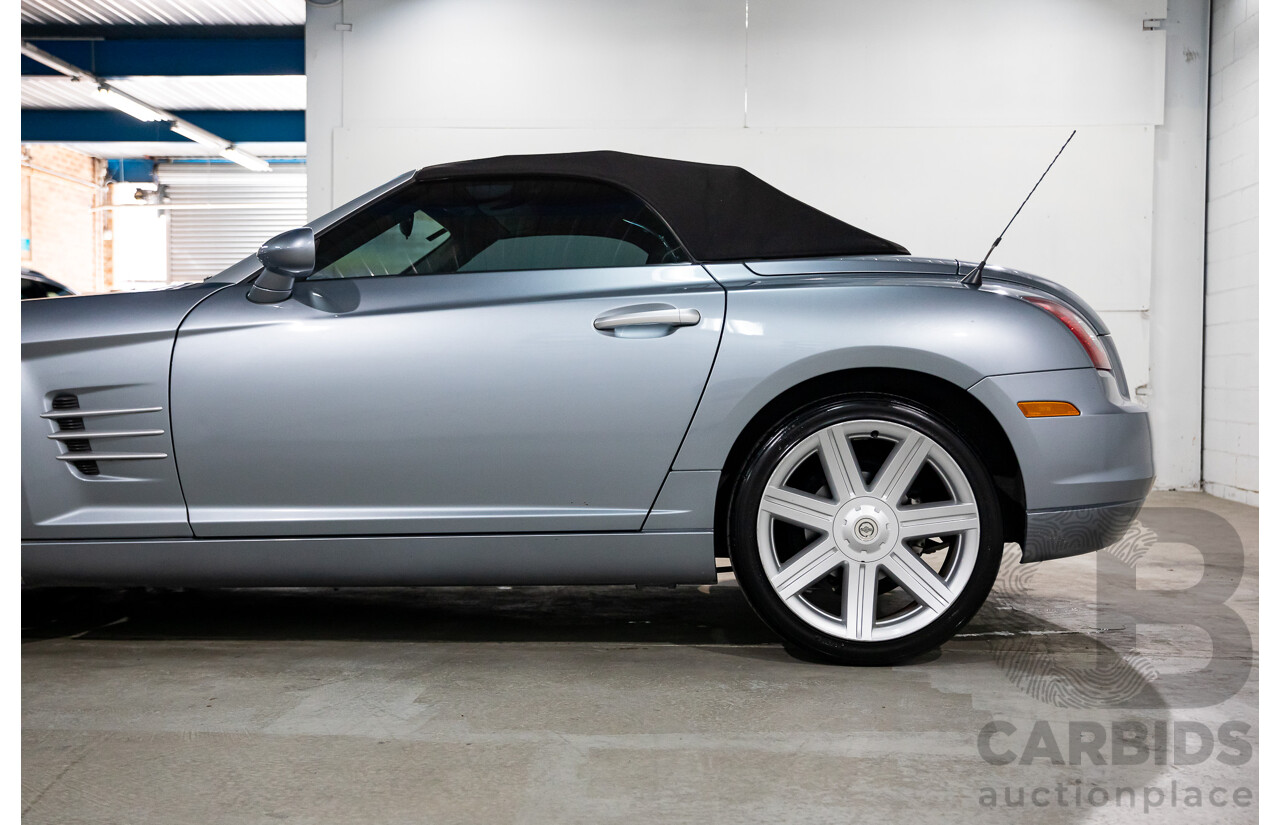 8/2004 Chrysler Crossfire Roadster ZH 2d Convertible Sapphire Silver Metallic V6 3.2L