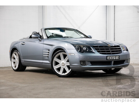 8/2004 Chrysler Crossfire Roadster ZH 2d Convertible Sapphire Silver Metallic V6 3.2L