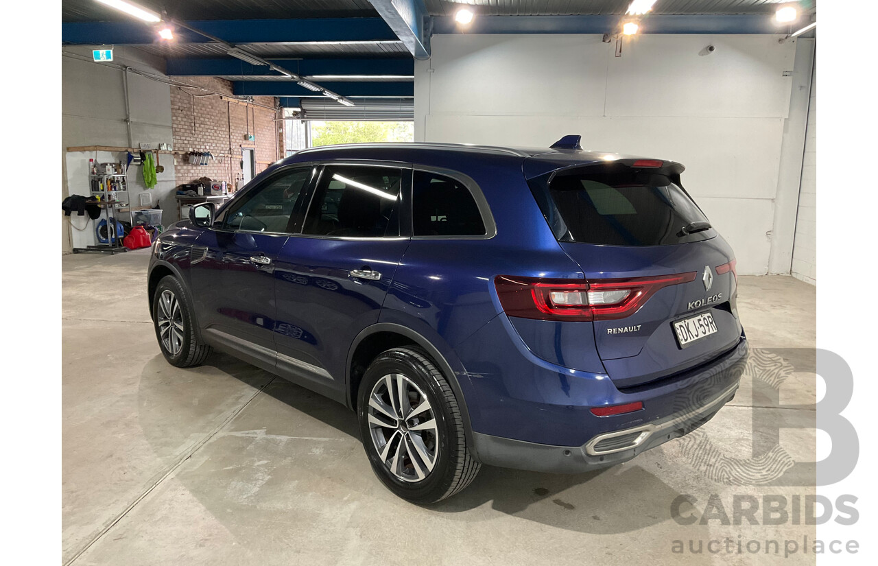 09/2016 Renault Koleos Intens X-Tronic (4x4) XZG 4d Wagon Blue 2.5L