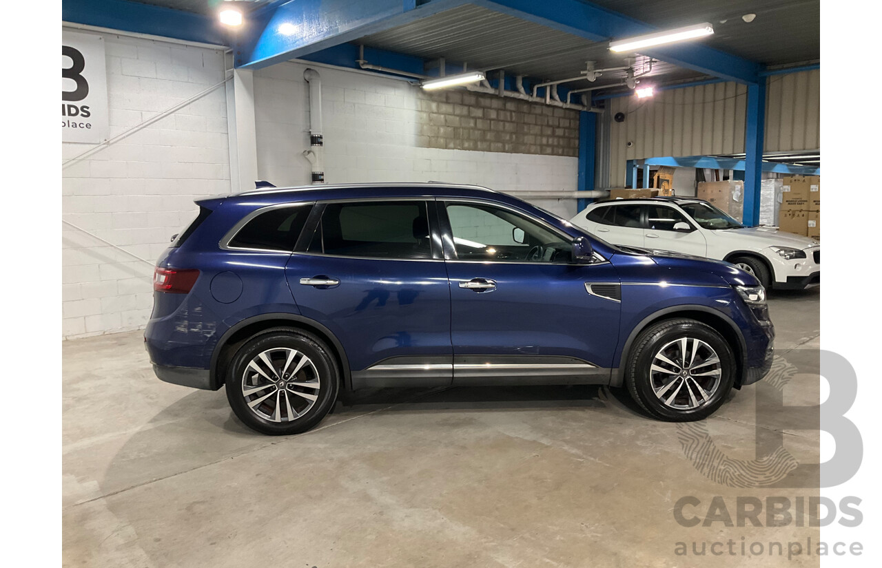 09/2016 Renault Koleos Intens X-Tronic (4x4) XZG 4d Wagon Blue 2.5L