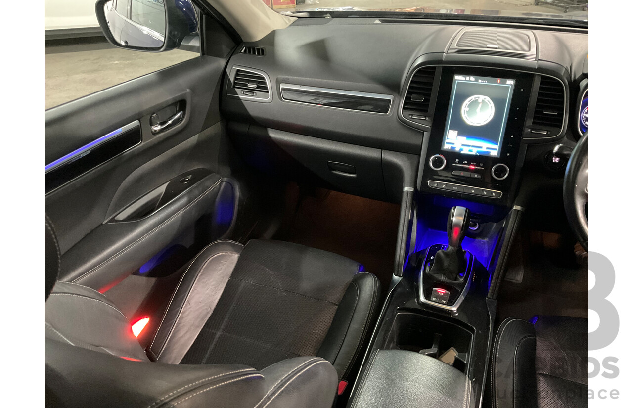 09/2016 Renault Koleos Intens X-Tronic (4x4) XZG 4d Wagon Blue 2.5L