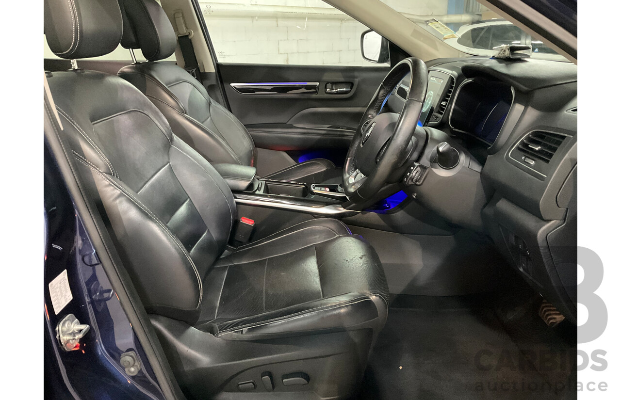 09/2016 Renault Koleos Intens X-Tronic (4x4) XZG 4d Wagon Blue 2.5L