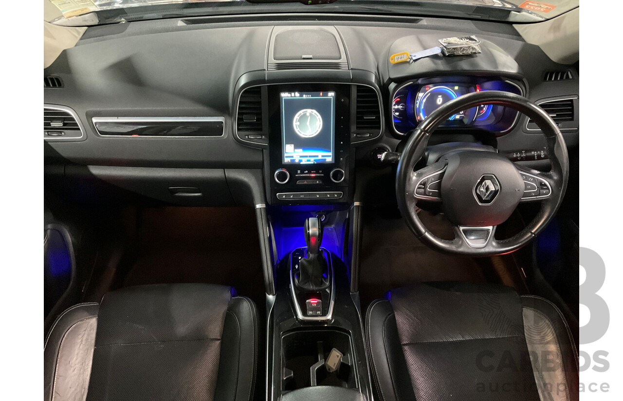 09/2016 Renault Koleos Intens X-Tronic (4x4) XZG 4d Wagon Blue 2.5L