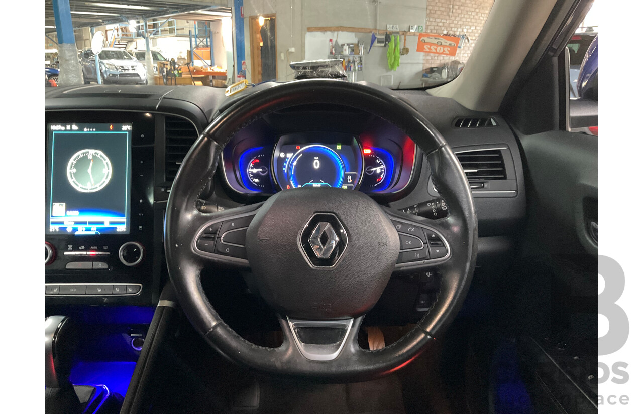 09/2016 Renault Koleos Intens X-Tronic (4x4) XZG 4d Wagon Blue 2.5L