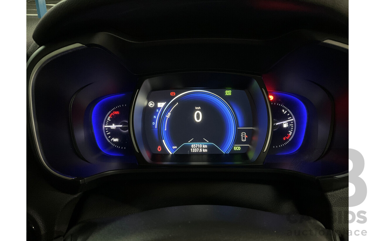 09/2016 Renault Koleos Intens X-Tronic (4x4) XZG 4d Wagon Blue 2.5L