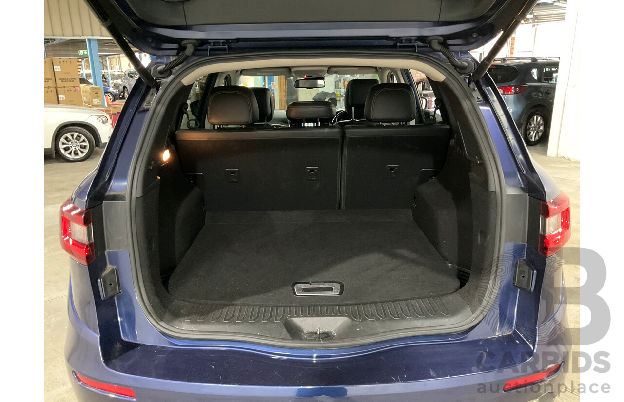 09/2016 Renault Koleos Intens X-Tronic (4x4) XZG 4d Wagon Blue 2.5L