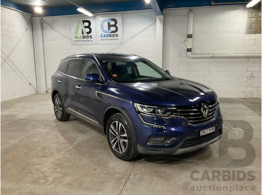 09/2016 Renault Koleos Intens X-Tronic (4x4) XZG 4d Wagon Blue 2.5L