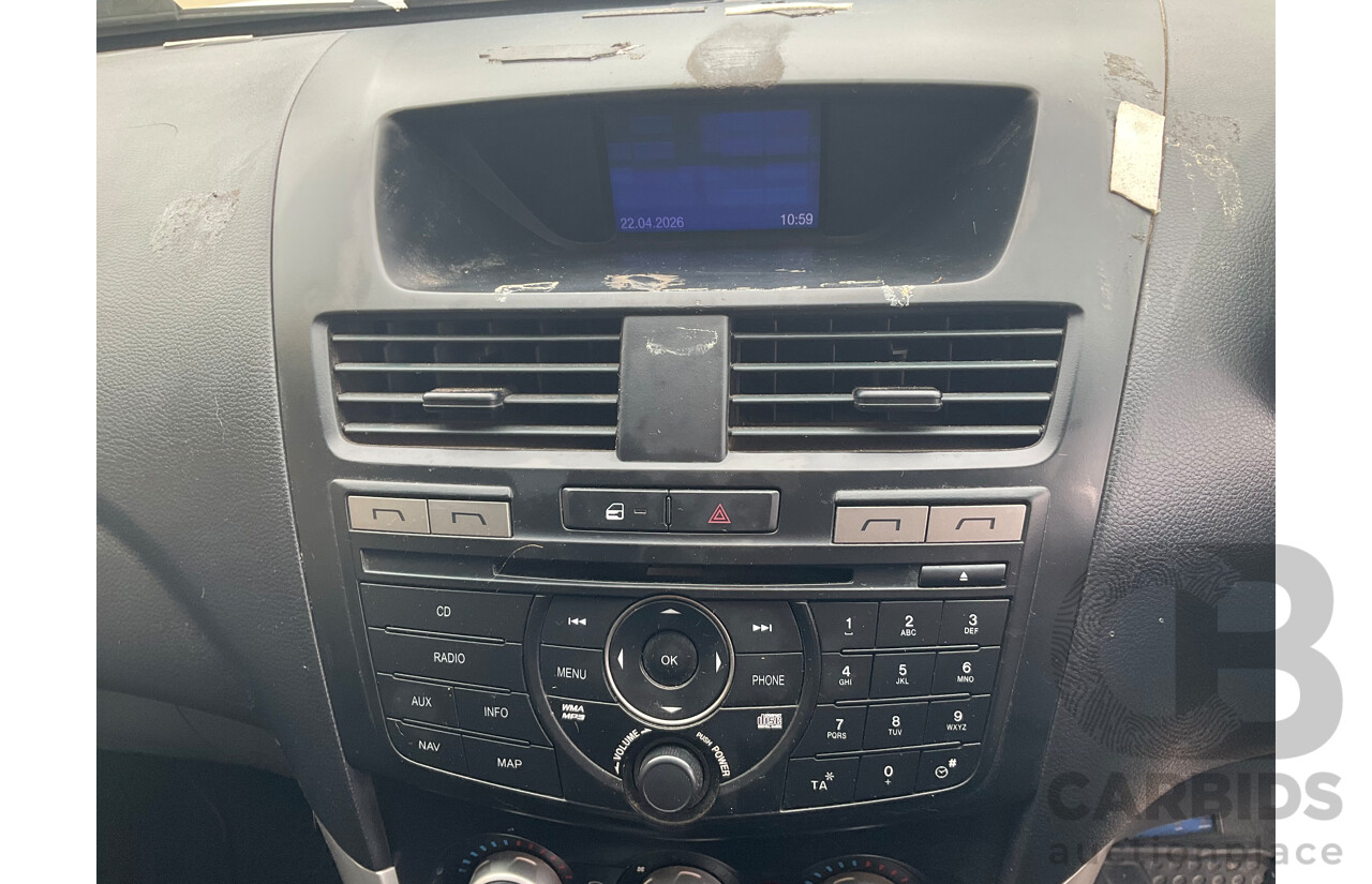 11/2012 Mazda BT-50 XTR (4x4)  Dual Cab Utility White 3.2L