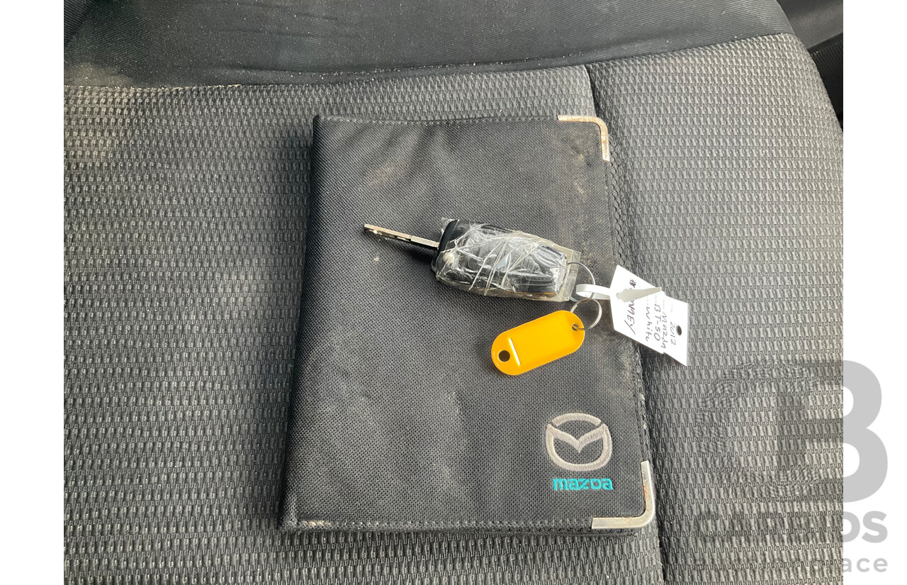 11/2012 Mazda BT-50 XTR (4x4)  Dual Cab Utility White 3.2L