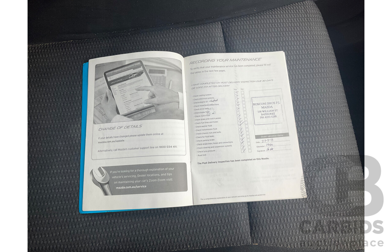 11/2012 Mazda BT-50 XTR (4x4)  Dual Cab Utility White 3.2L