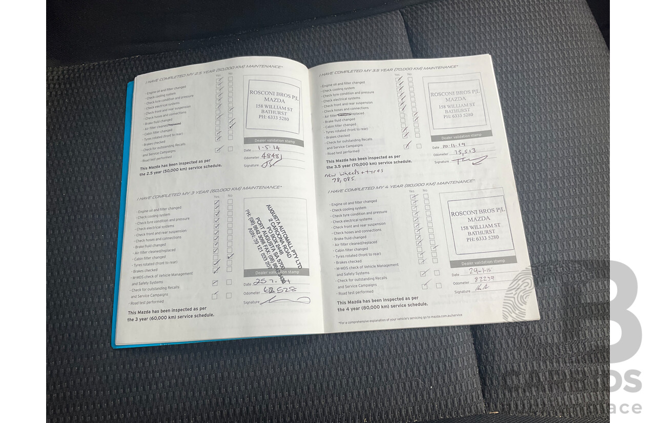 11/2012 Mazda BT-50 XTR (4x4)  Dual Cab Utility White 3.2L