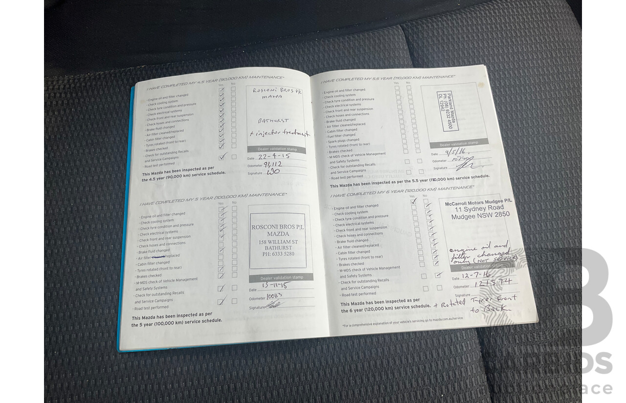 11/2012 Mazda BT-50 XTR (4x4)  Dual Cab Utility White 3.2L