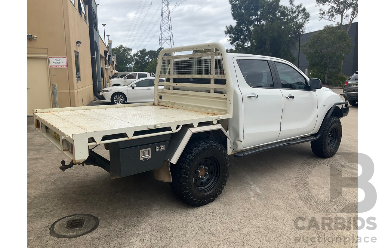 11/2012 Mazda BT-50 XTR (4x4)  Dual Cab Utility White 3.2L