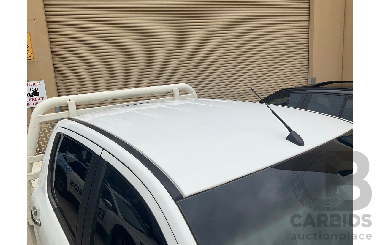 11/2012 Mazda BT-50 XTR (4x4)  Dual Cab Utility White 3.2L