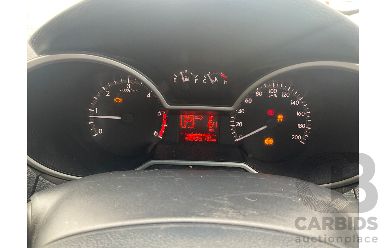 11/2012 Mazda BT-50 XTR (4x4)  Dual Cab Utility White 3.2L