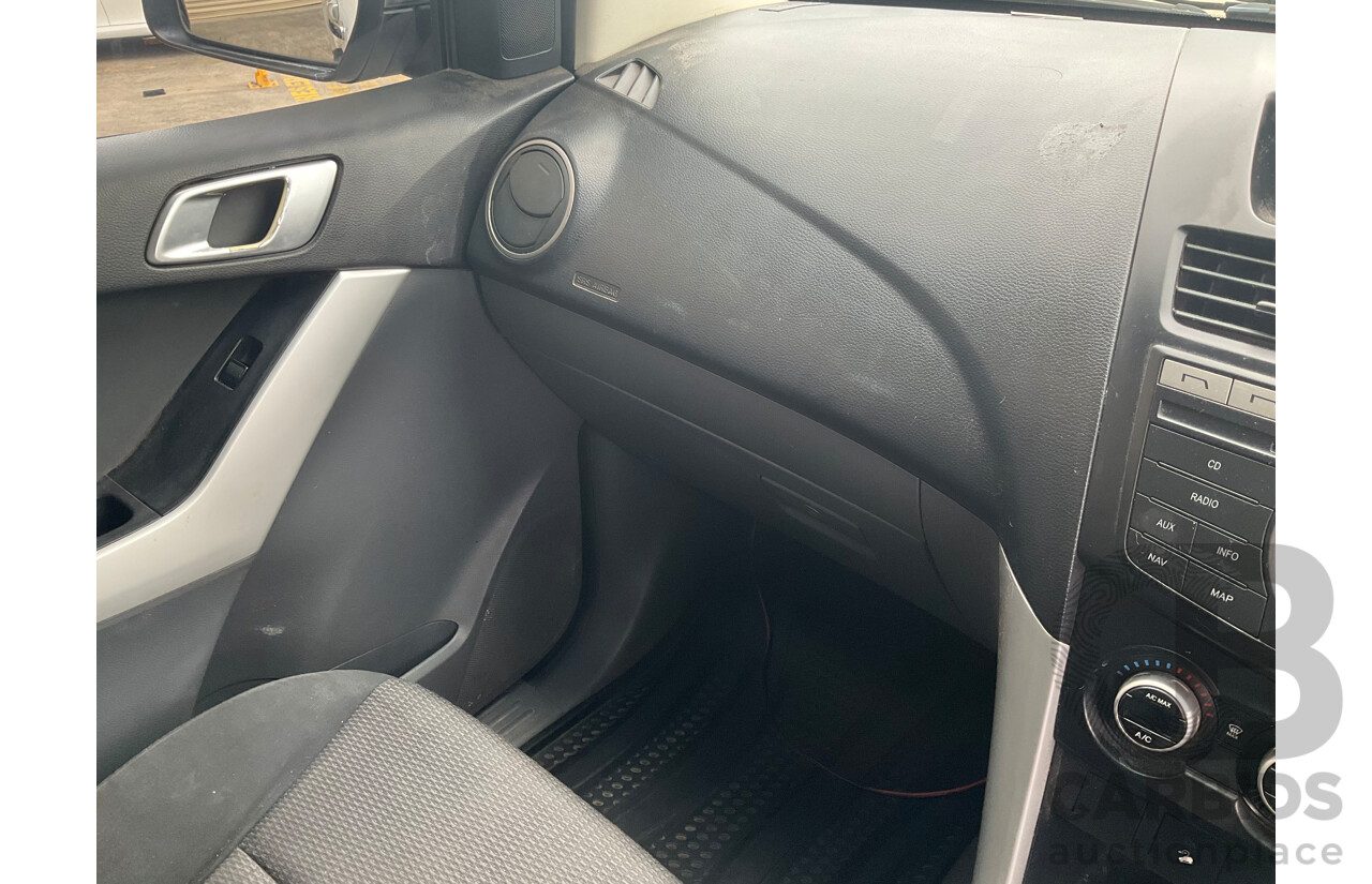 11/2012 Mazda BT-50 XTR (4x4)  Dual Cab Utility White 3.2L