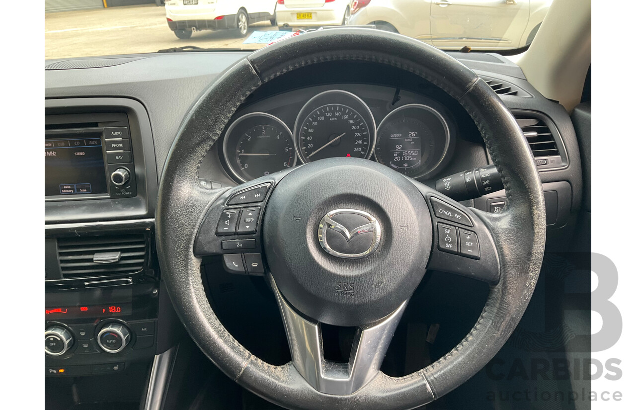 12/2013 Mazda CX-5 Grand Tourer (4x4) MY13 Upgrade 4d Wagon Blue Turbo Diesel 2.2L