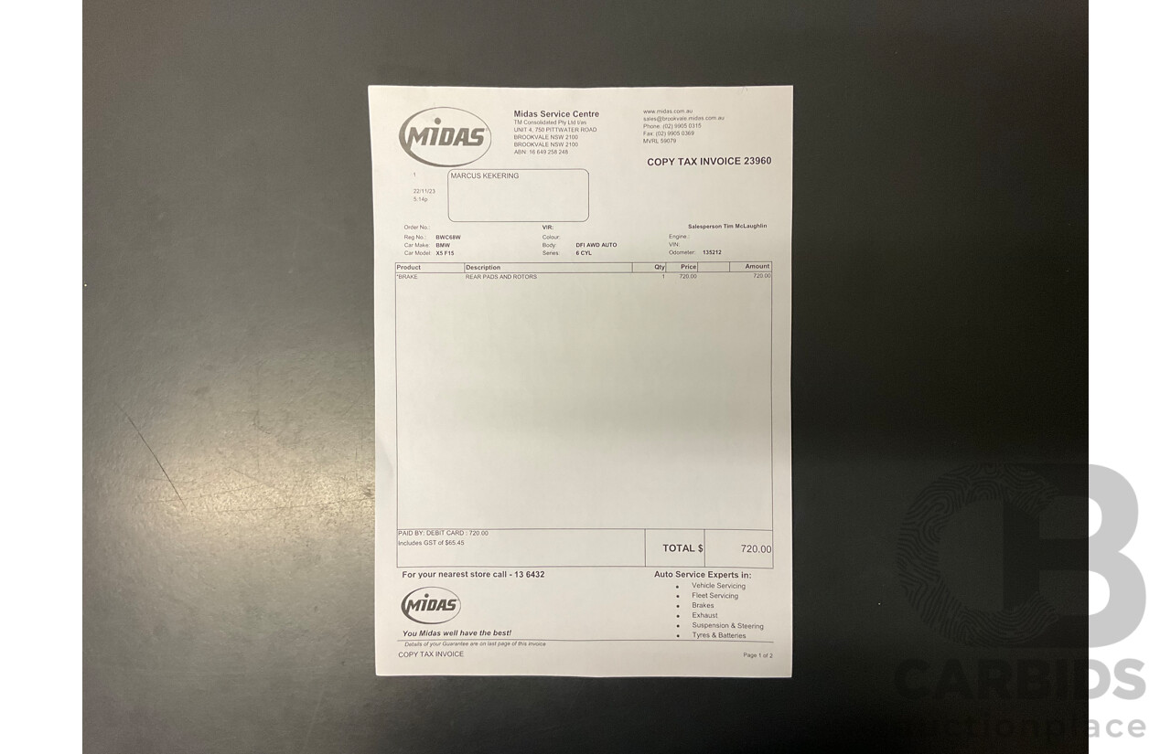 4/2011 Bmw X3 Xdrive 20d F25 4d Wagon Grey Turbo Diesel 2.0L