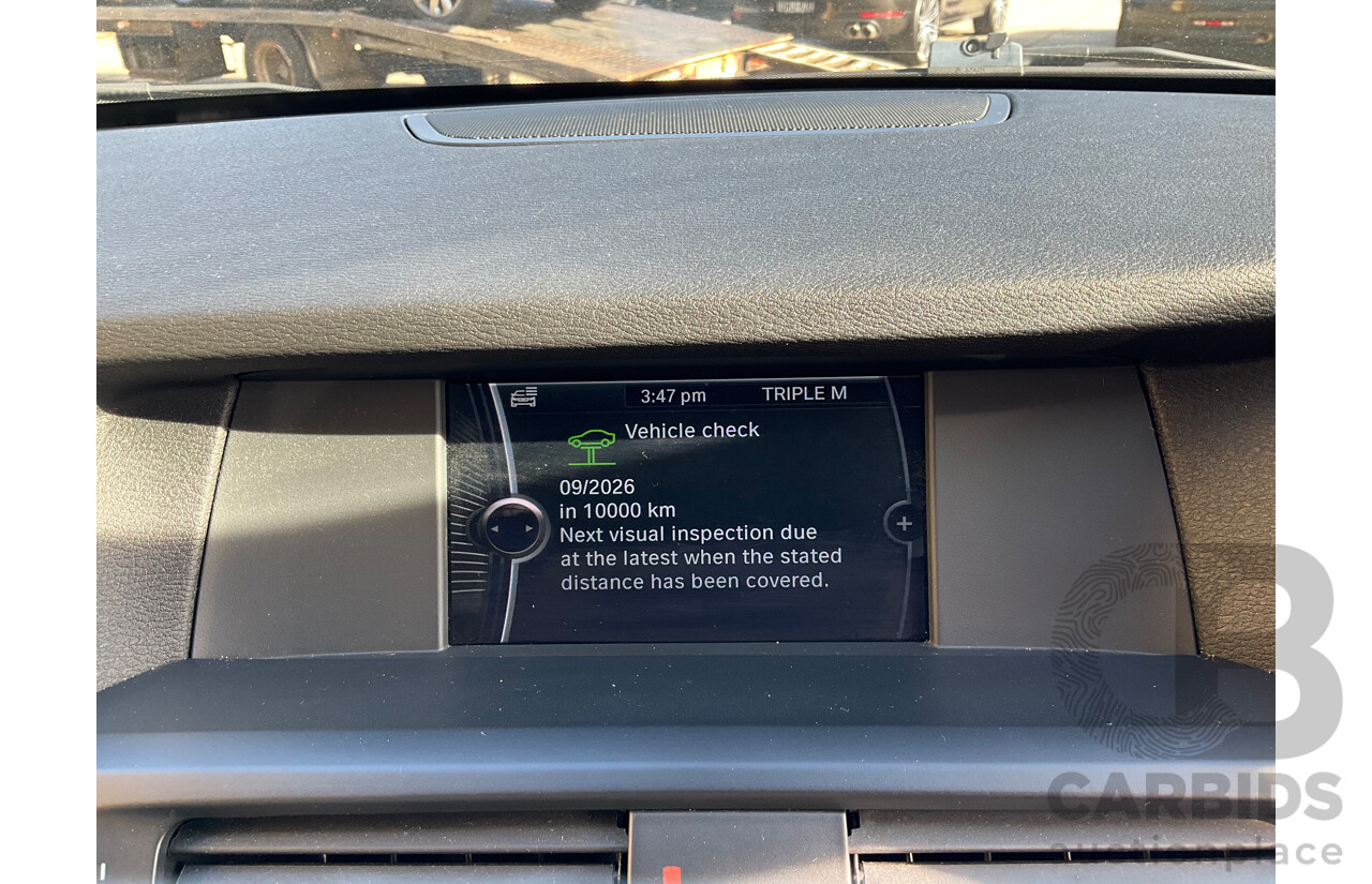 4/2011 Bmw X3 Xdrive 20d F25 4d Wagon Grey Turbo Diesel 2.0L