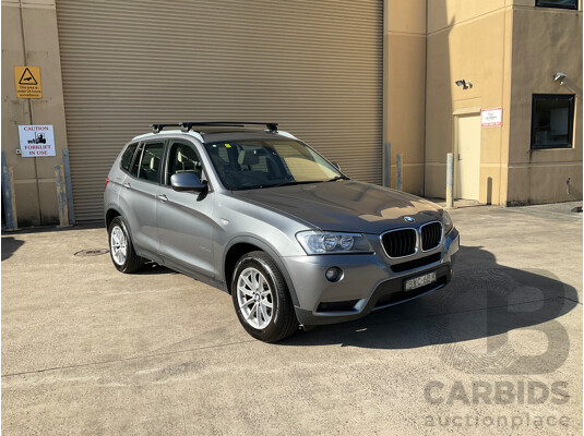 4/2011 Bmw X3 Xdrive 20d F25 4d Wagon Grey Turbo Diesel 2.0L