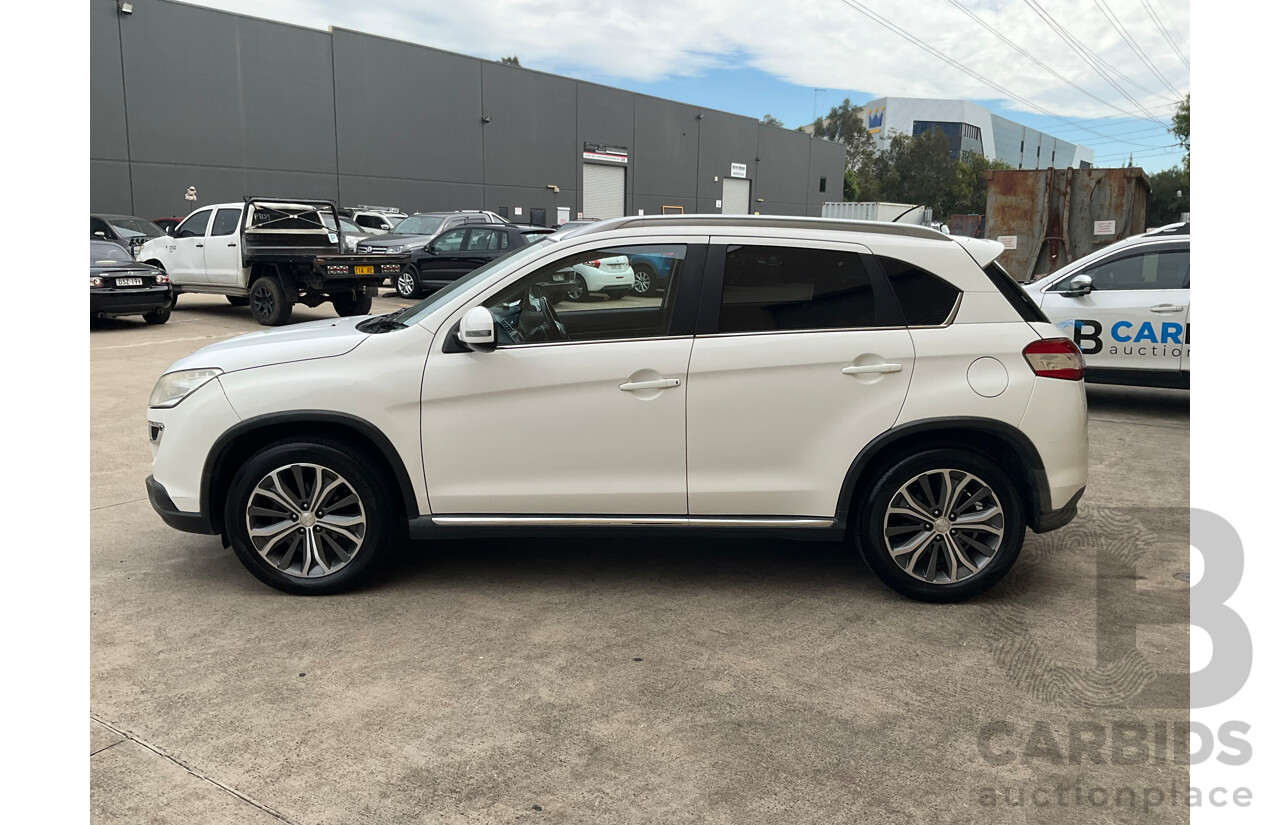 3/2014 Peugeot 4008 Active (4x2) MY14 Upgrade 4d Wagon White 2.0L