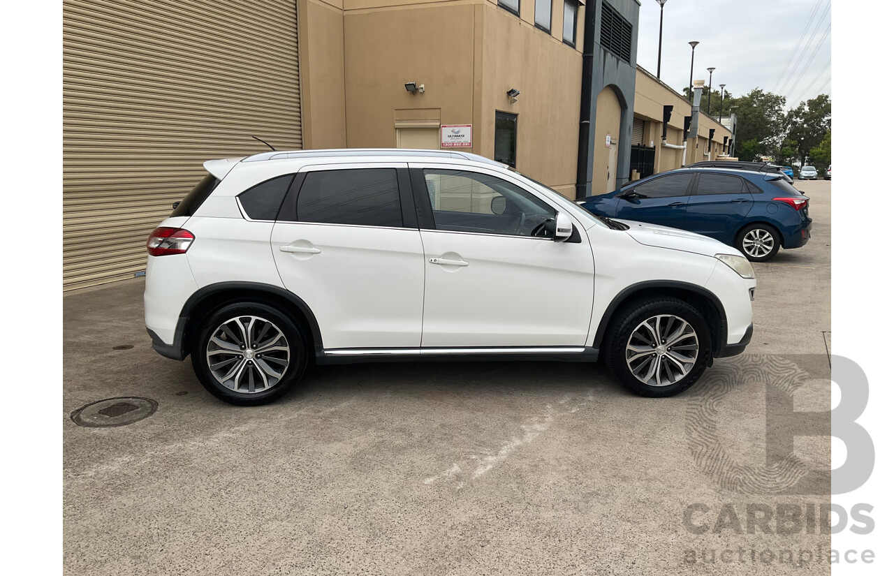 3/2014 Peugeot 4008 Active (4x2) MY14 Upgrade 4d Wagon White 2.0L