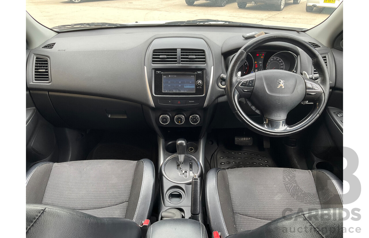 3/2014 Peugeot 4008 Active (4x2) MY14 Upgrade 4d Wagon White 2.0L