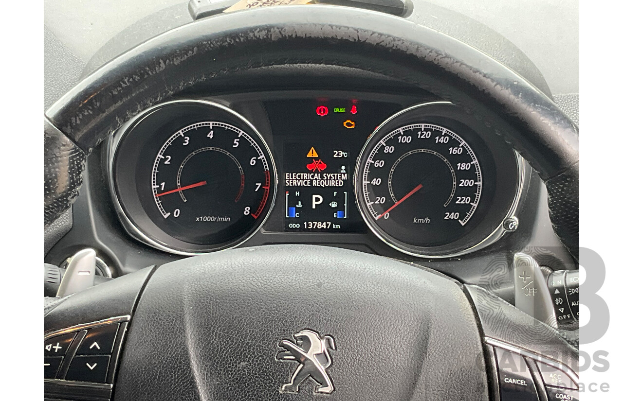 3/2014 Peugeot 4008 Active (4x2) MY14 Upgrade 4d Wagon White 2.0L