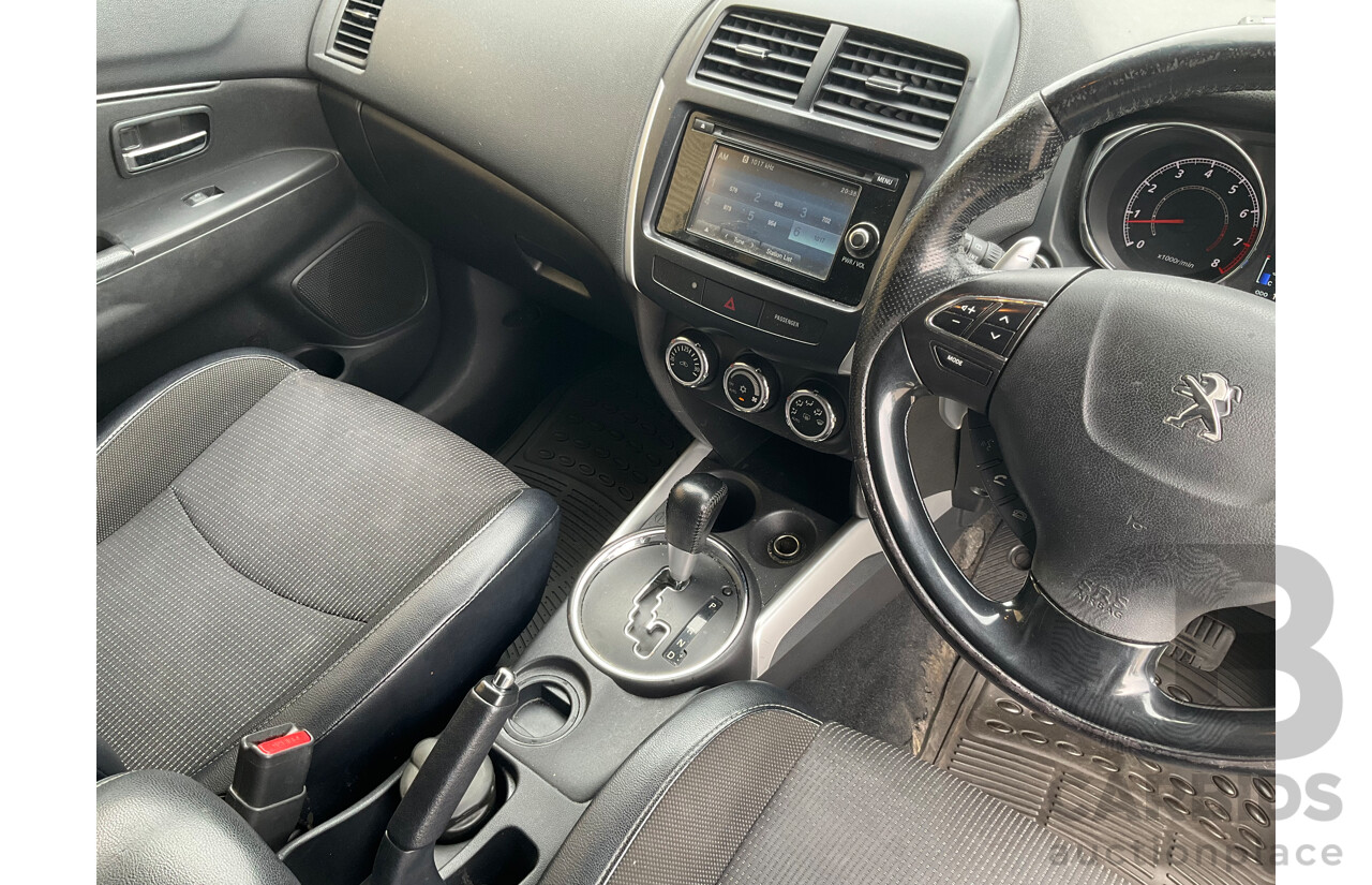 3/2014 Peugeot 4008 Active (4x2) MY14 Upgrade 4d Wagon White 2.0L