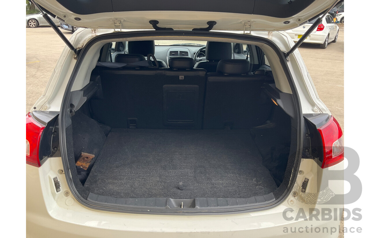 3/2014 Peugeot 4008 Active (4x2) MY14 Upgrade 4d Wagon White 2.0L