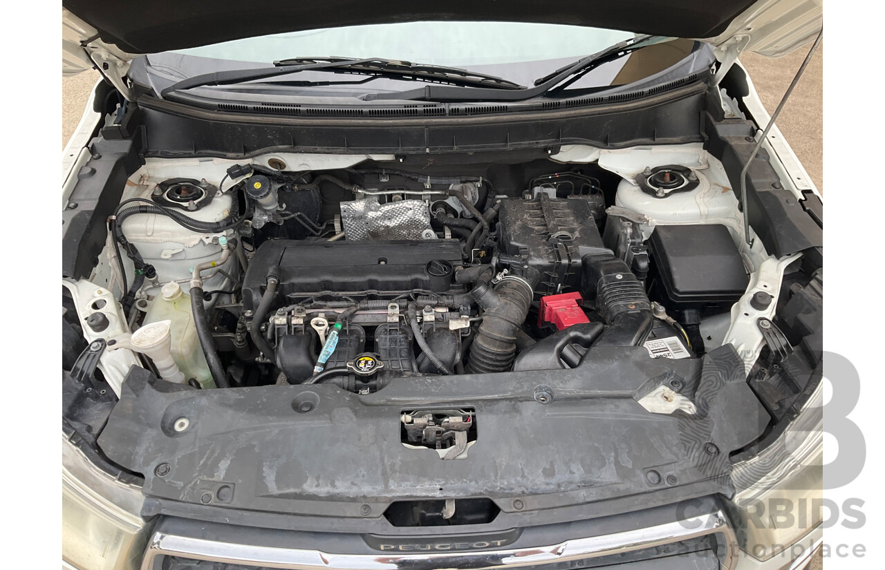 3/2014 Peugeot 4008 Active (4x2) MY14 Upgrade 4d Wagon White 2.0L