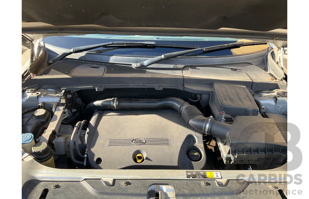 9/2013 Land Rover Freelander 2 SD4 HSE (4x4) LF MY13 4d Wagon Silver Turbo Diesel 2.2L